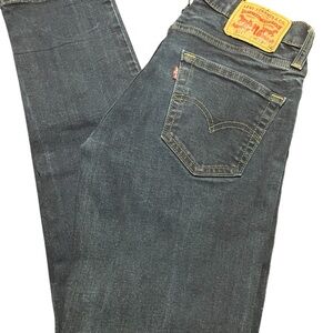 Levi's Men's Dark Gray Straight Jeans 29X32